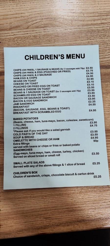 Charlie's Cafe Menu - 4